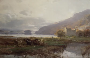 Hrad Kilchurn, Lock Awe, 1879